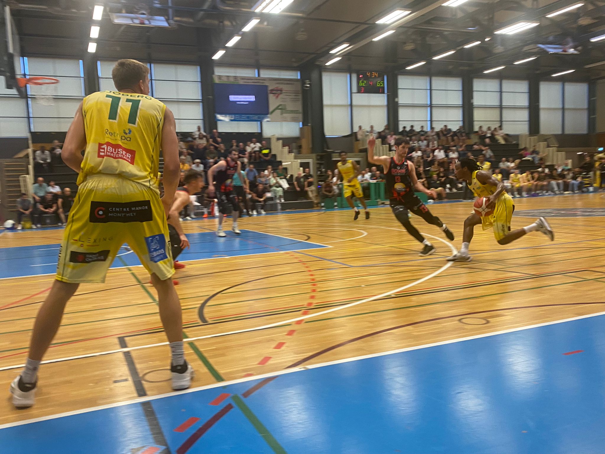 Basket: Le BBC Monthey-Chablais vient à bout des Lions de Genève